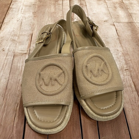Michael Kors Espadrille Sandals, Size 6 - Picture 1 of 12